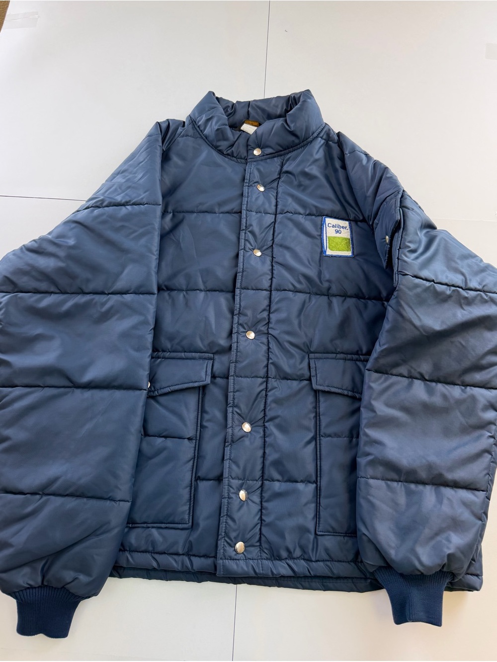 Caliber Navy Puffer Jacket XXL vintage